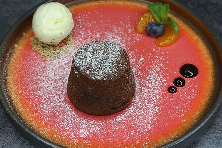 Шоколадный фондан