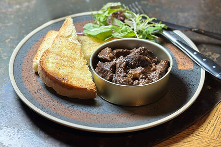 Тушенка по-брянски из телятины