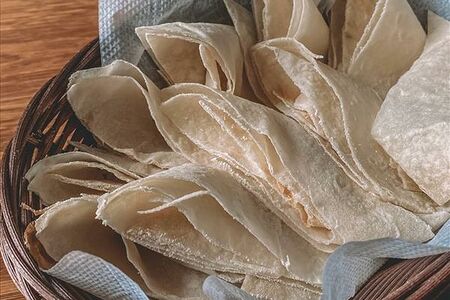 Лаваш тонкий половина