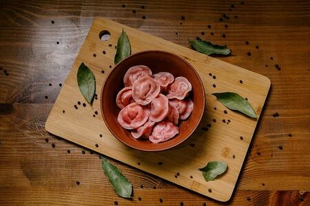 Пельмени с индейкой