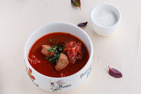 Борщ с телятиной