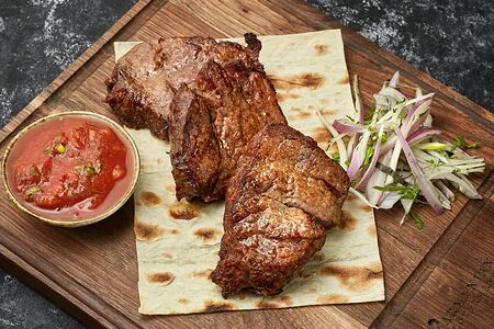 Шашлык из говяжьей вырезки