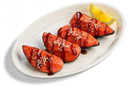 Запеченные мидии под соусом дабл