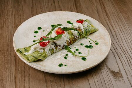 Омлет со страчателлой