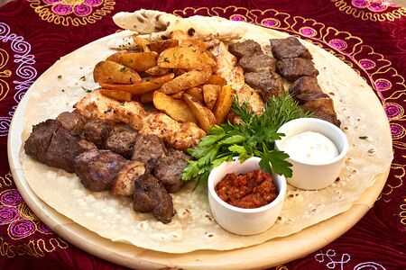 Большой донер-шашлык