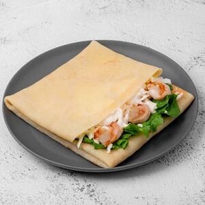 Блин с креветкой