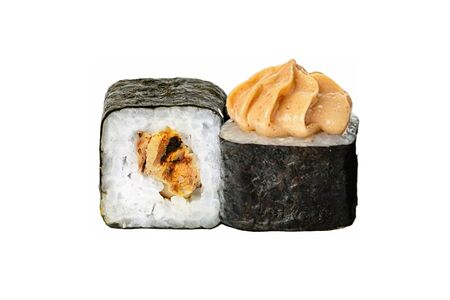 Маки с мидиями спайси