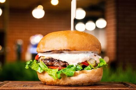 Бургер Сырный взрыв