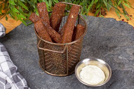 Чесночные гренки