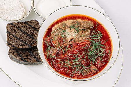 Борщ из бычьих хвостов