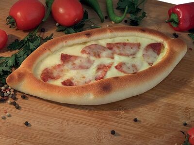 Пиде с салями