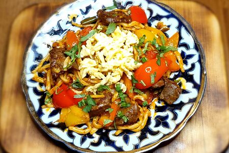 Лагман жареный