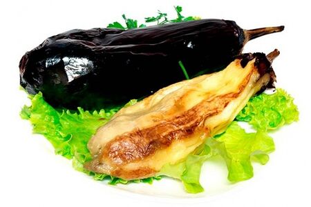 Шашлык из баклажана