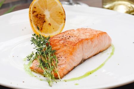 Лосось на гриле