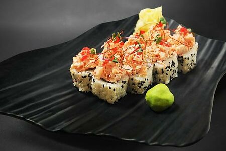 Тартар ролл с креветкой