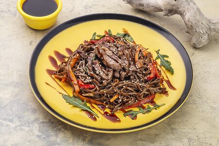 Соба с говядиной