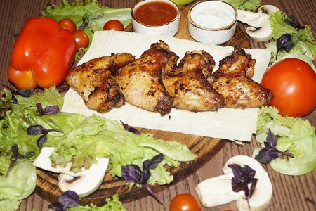 Куриные крылышки