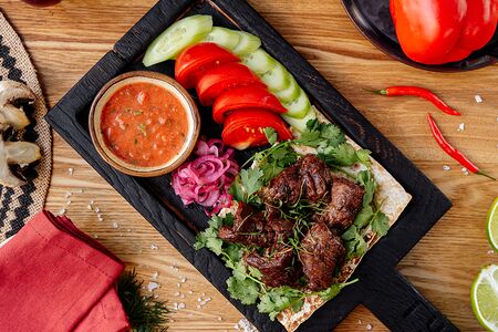 Шашлык из говядины