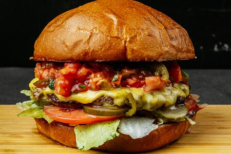 Мексиканский бургер