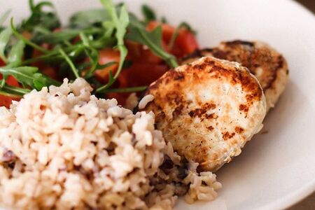 Биточки из индейки