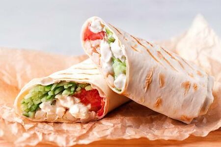 Шаверма с цыплёнком