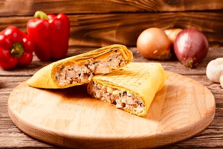 Жюльен в сырном лаваше стандартный