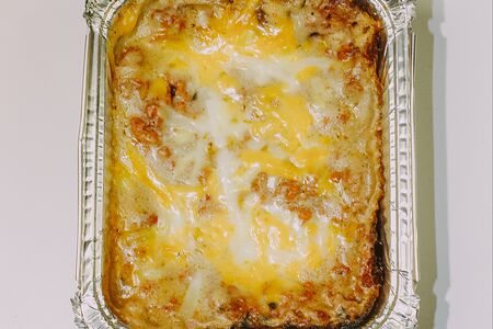 Лазанья Болоньезе из растительного фарша веганская