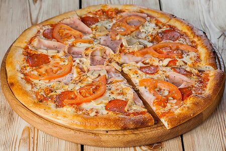 Ветчина и грибы