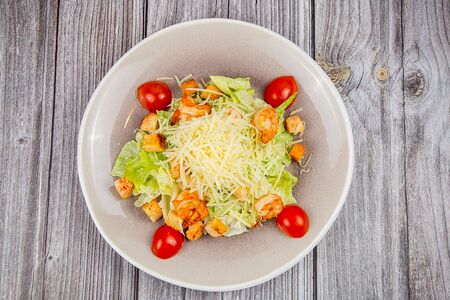 Цезарь с креветками