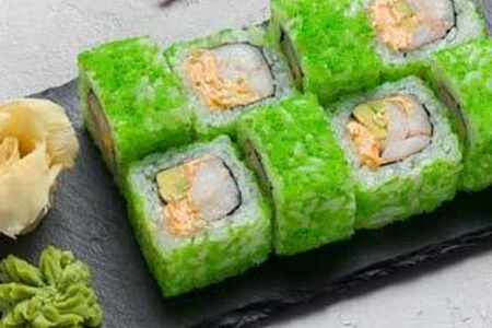 Ролл калифорния острая с креветкой