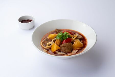 Суп Лагман уйгурский