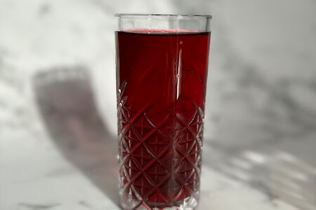 Домашний морс из черной смородины