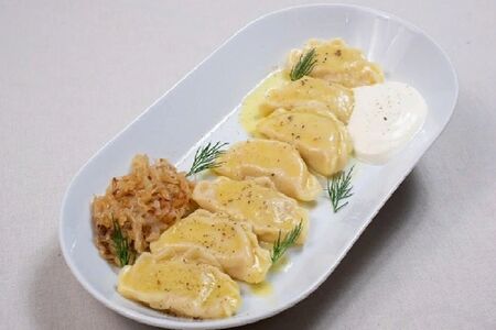 Вареники с картофелем и грибами