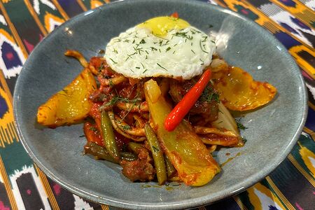 Лагман жареный