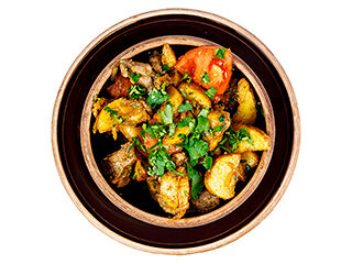 Оджахури с курицей