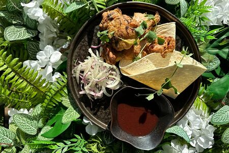 Шашлык из куриных бедер