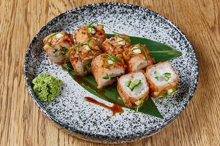 Темпура с гребешком