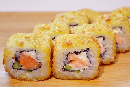 Темпура с лососем