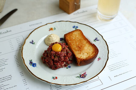 Тартар из говяжьей вырезки