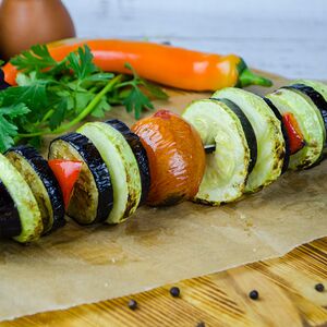 Овощи на углях