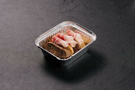 Гренки с салом