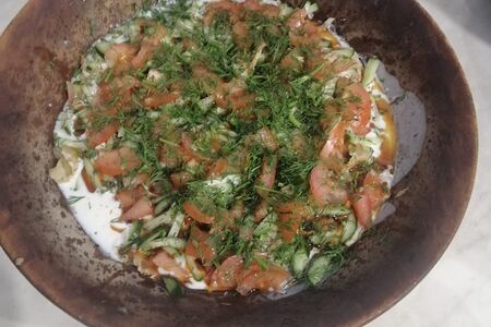 Курутоб без мяса