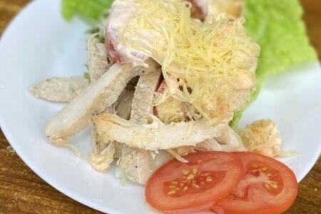 Цезарь с курицей