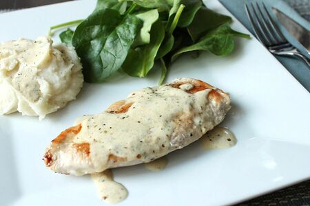 Курица в сливочном соусе