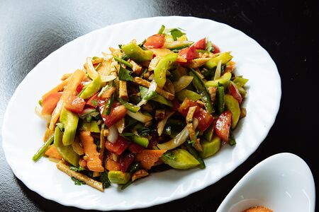 Овощной с курицей