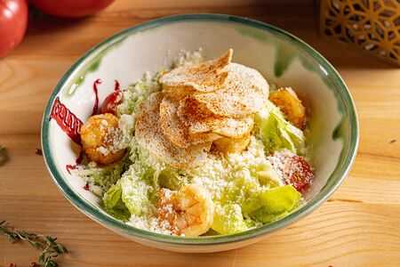 Цезарь с креветками