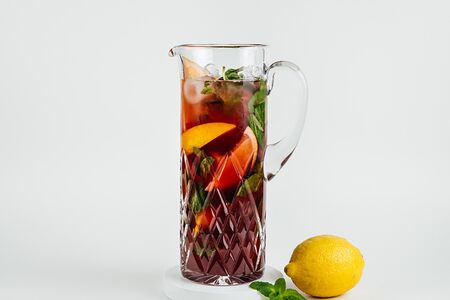 Фирменный лимонад Черника-мята