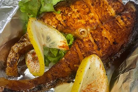 Стейк из семги