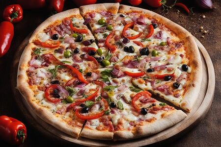 Пицца Деревенская средняя