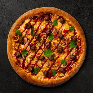 Пицца Кебаб Дабл Митбол Барбекю